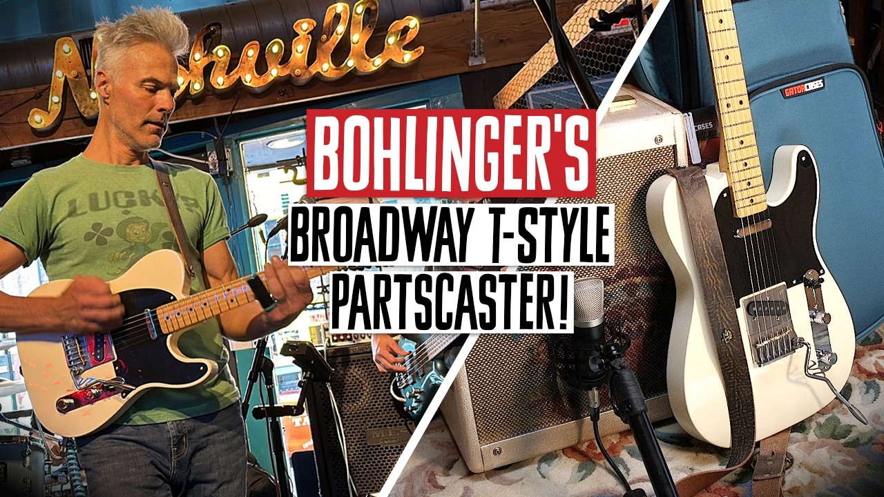 Bohlinger's Dream Telecaster For Nashville Gigs and Plays it Downtown at Layla&rsquo;s on Broadway