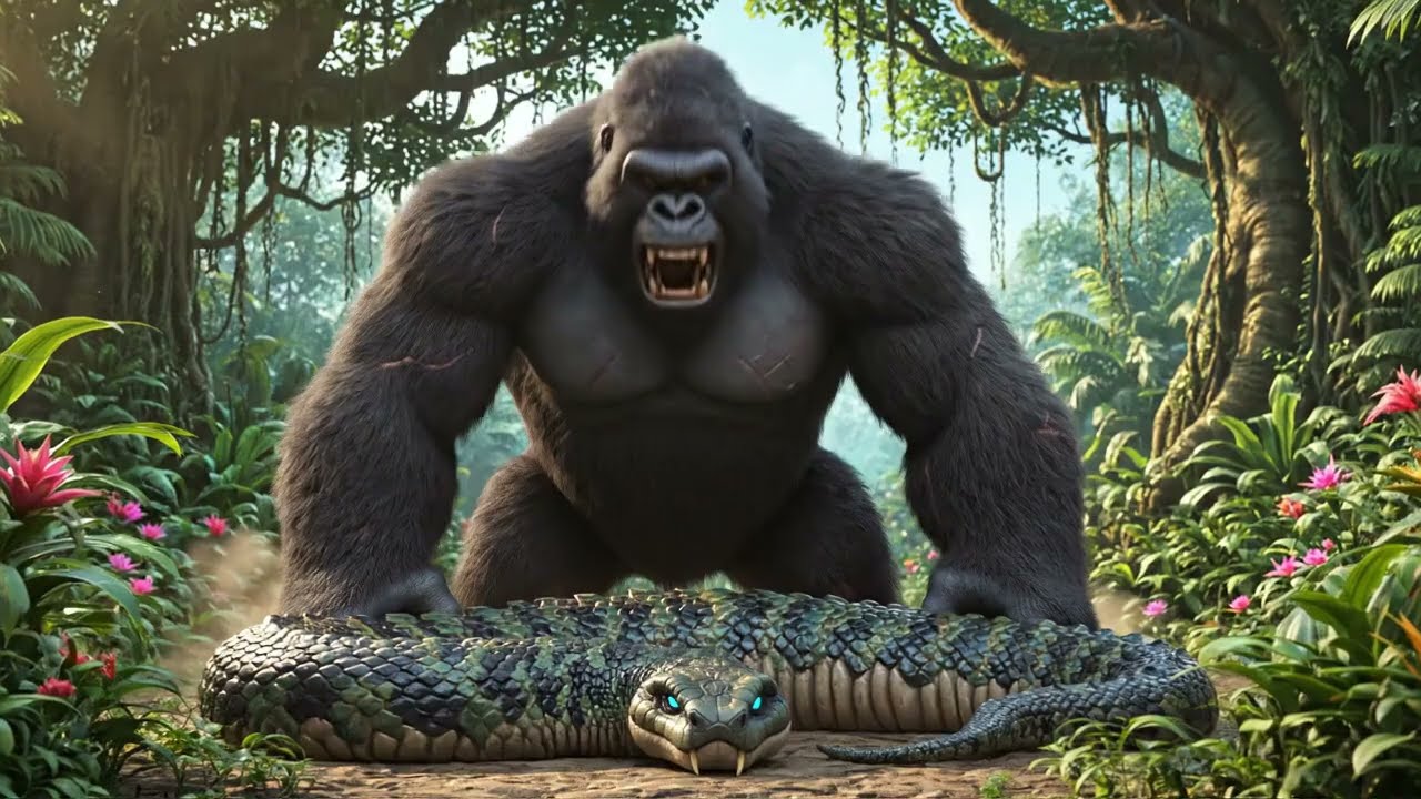 Epic Battle: Kaiju Kong Clash King Kong vs Titanoboa | The Most Dangerous Hunt Yet