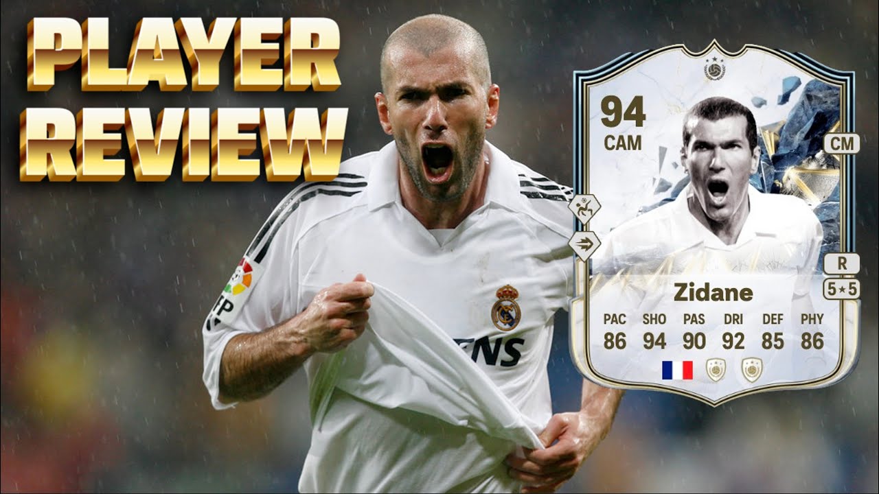 ¡LO MEJOR DE FC25 SIN DUDA! -REVIEW ZIDANE 94 ICON TOTY EAFC 25