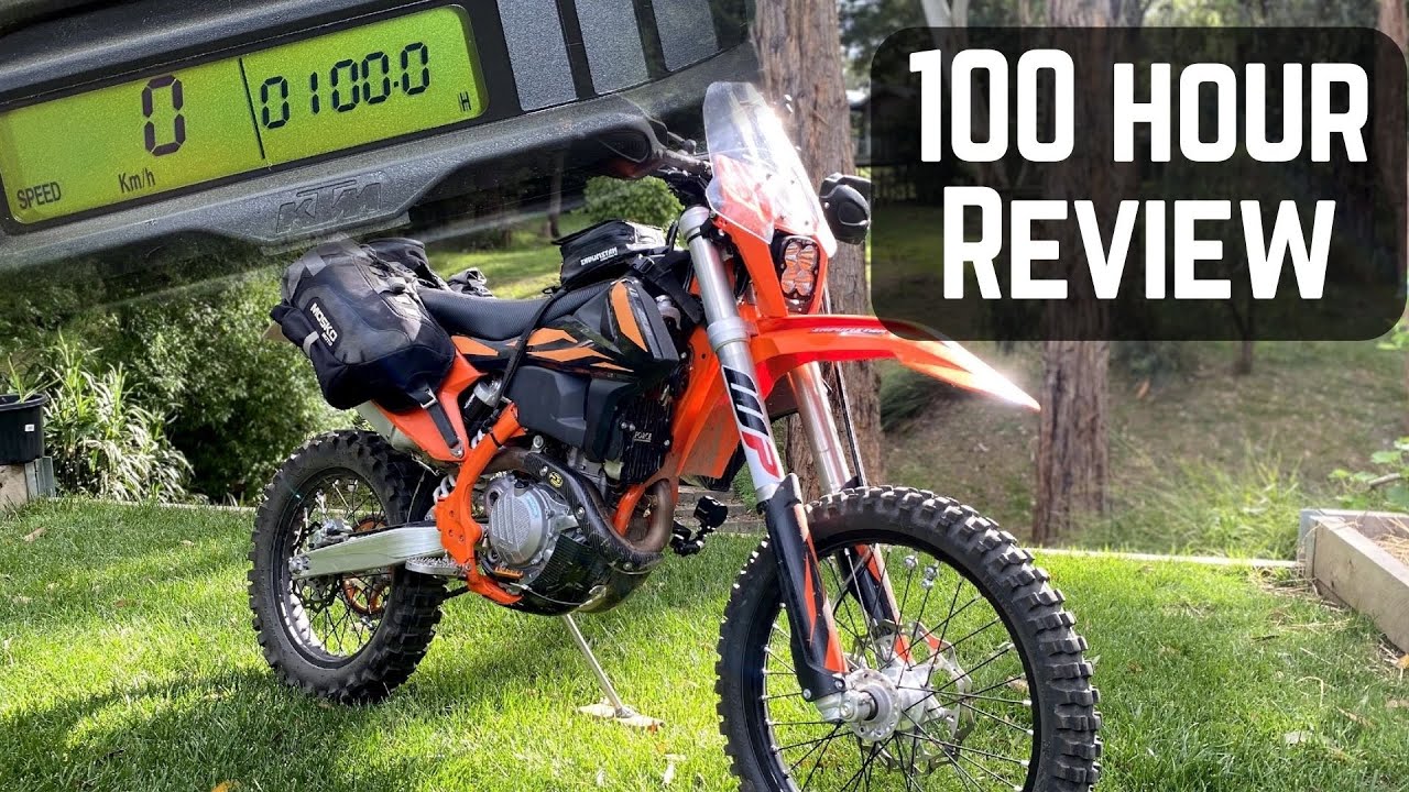 100-часовой обзор KTM 500 EXC-F. Лучший мотоцикл!