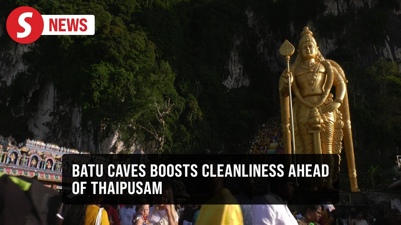 More bins, cleaner festival: Batu Caves Ready for Thaipusam