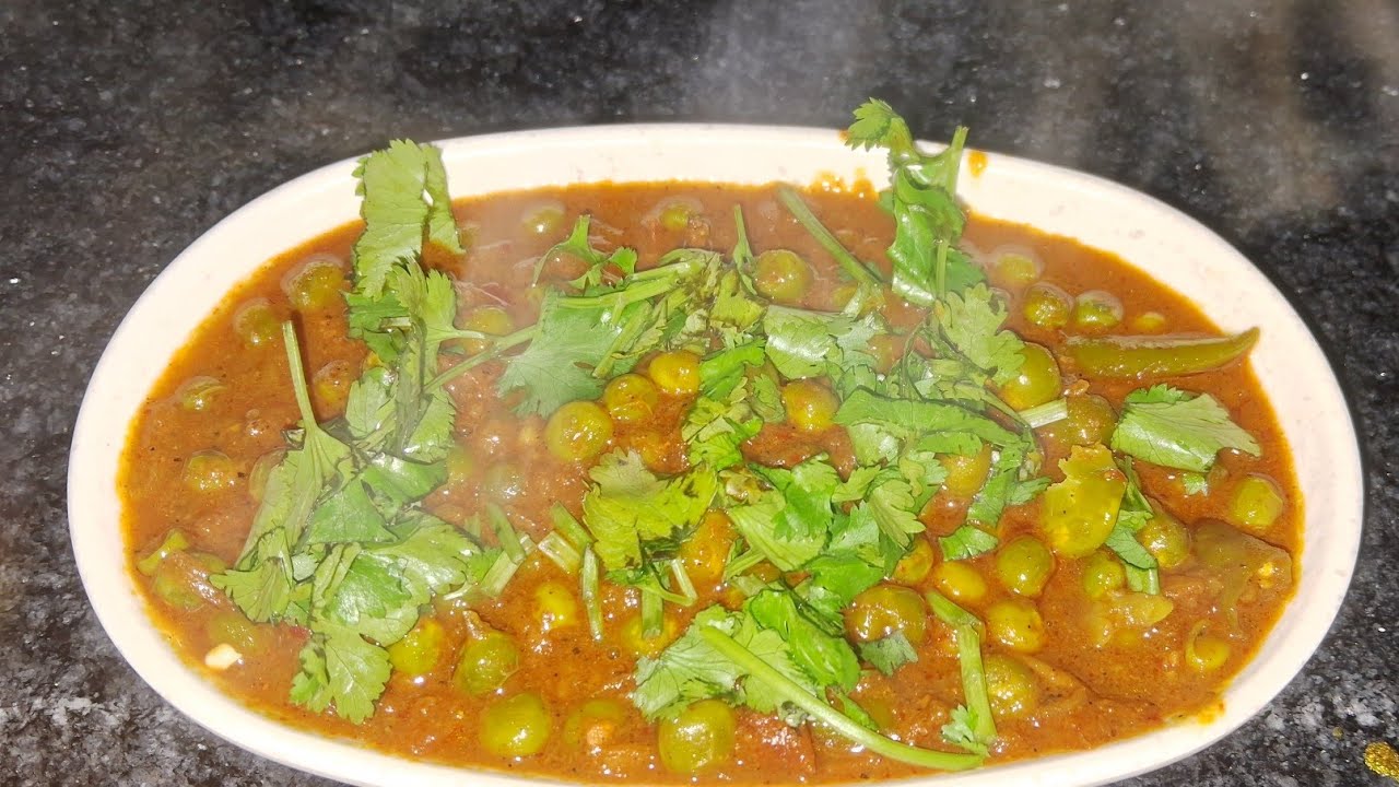 5मिनट में बनाये मेरे घरवाली मसालेदार मटर की सब्जी जो मटर पनीर भुला दे |Best masala matar ki sabji |🙏