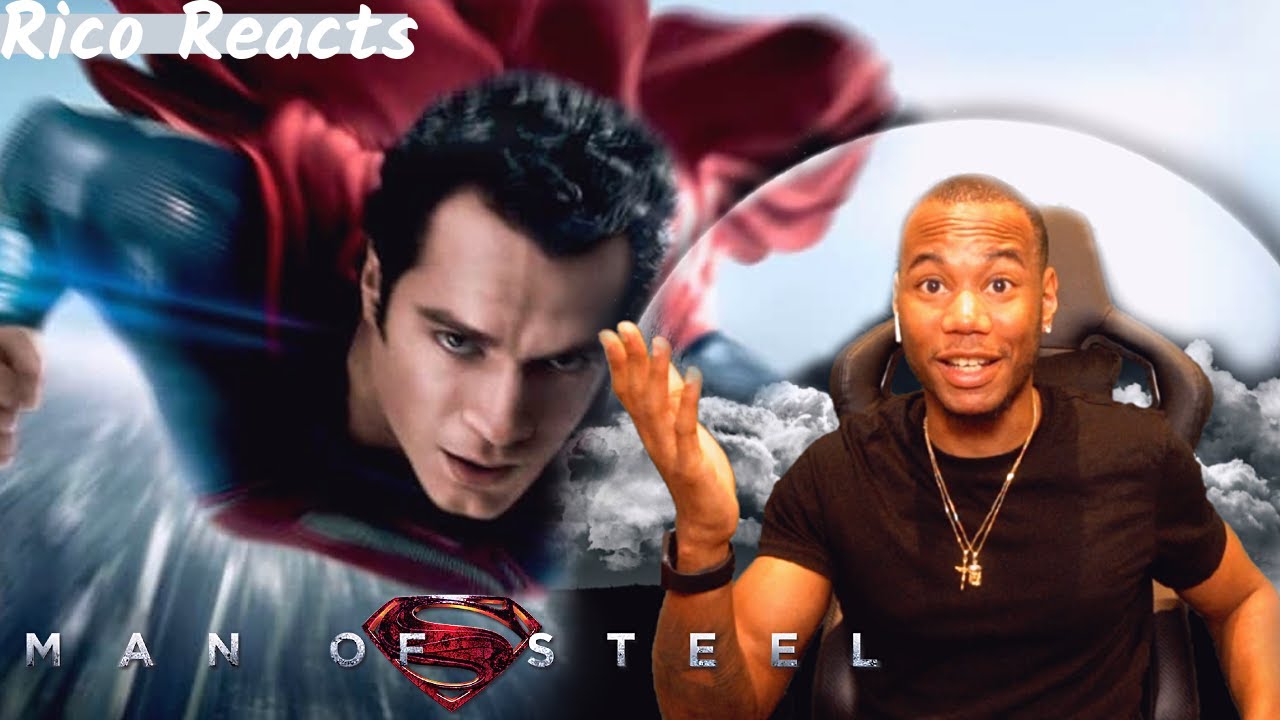 WATCHING MAN OF STEEL FOR THE FIRST TIME REACTION/ COMMENTARY