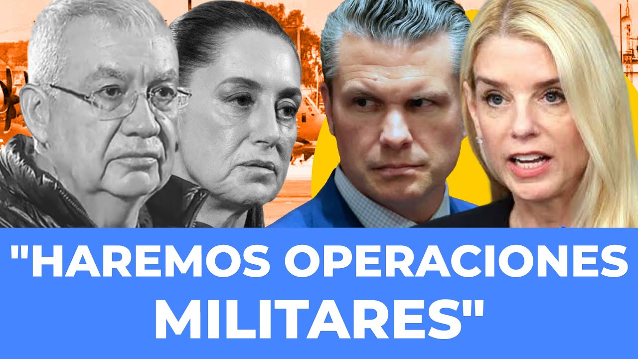 ¡SHEINBAUM EN PÁNICO! Agencias de EUA confirman operaciones militares en México