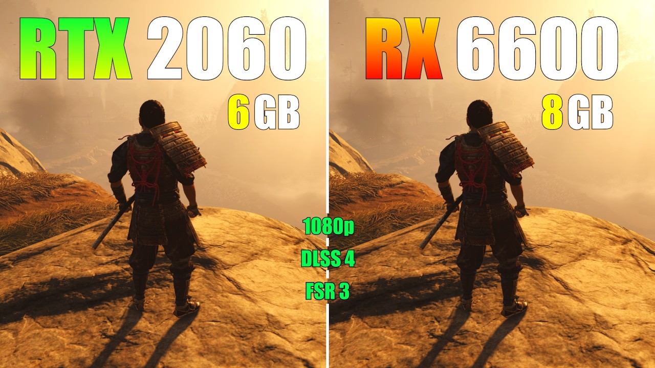 RTX 2060 vs RX 6600 - DLSS 4 vs FSR 3 - Which is Better in 2026?