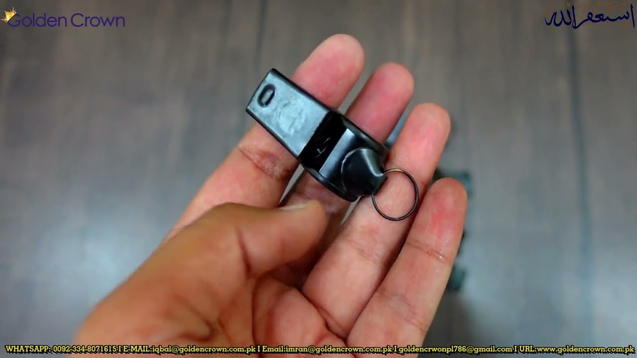 PLASTIC WHISTLE, Black Plastic Whistle, Metal Alert Whistle, Acme | Thunderer Whistle