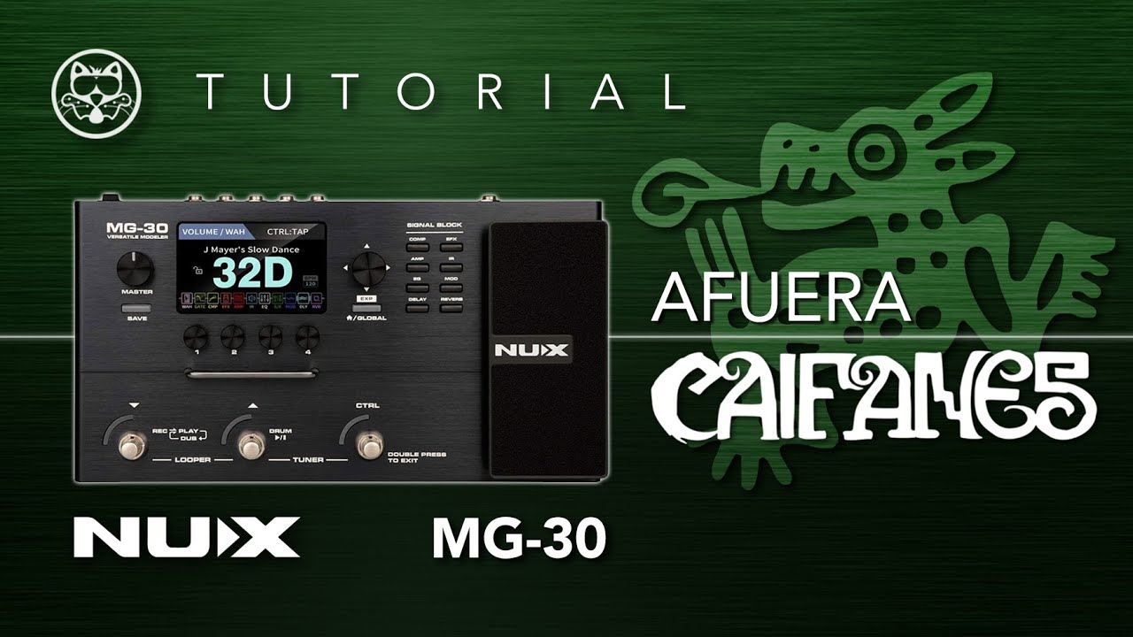 ¡NUX MG-30! Caifanes - Afuera... ¡EN ESPAÑOL!