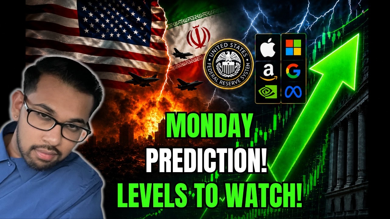 🚨 ПРОГНОЗ НА ПОНЕДЕЛЬНИК! SPY, QQQ, TSLA, ES, NVDA, AAPL, AMZN, META, AMD и BTC! 🚀
