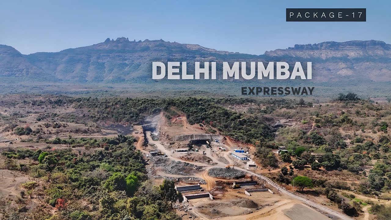 Delhi Mumbai Expressway Maharashtra State Progress | Virar-JNPT Update | Package 17