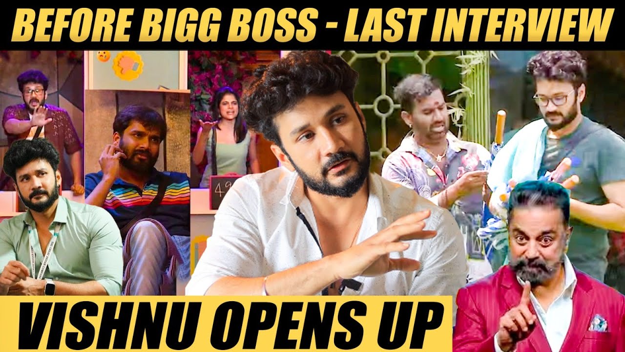 Privacy ரொம்ப முக்கியம்! | நான் ரொம்ப Lonely Person! - Bigg Boss Vishnu Interview | Aayesha