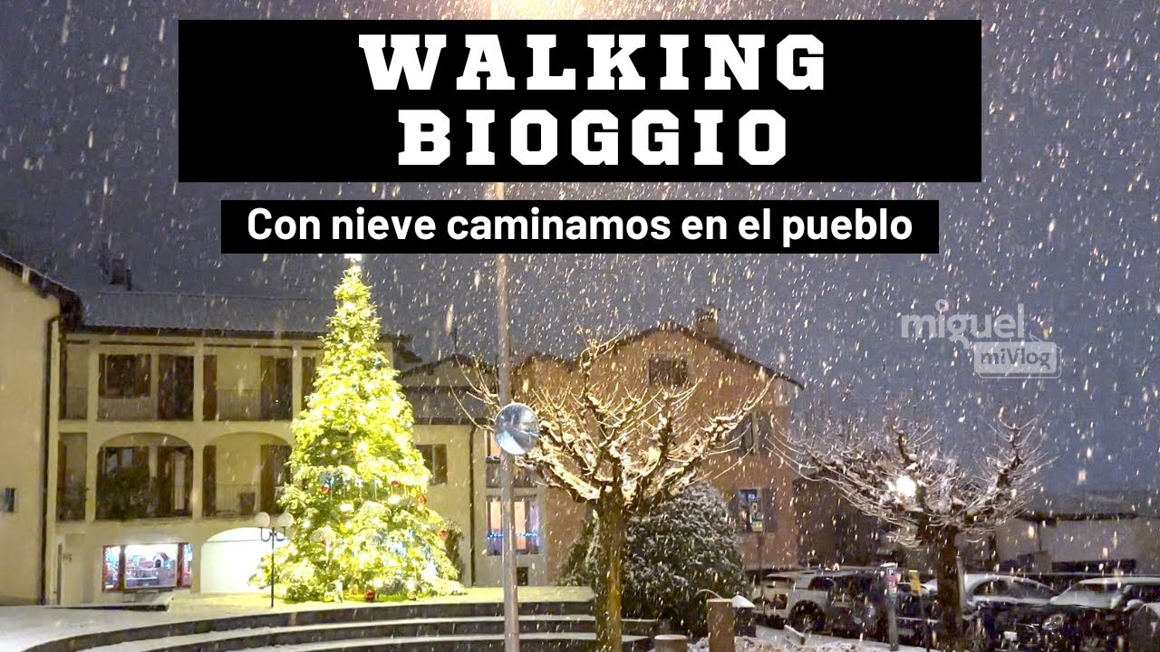 Paseo en Bioggio - Canton Ticino - Suiza 🇨🇭 (Winter walking on Switzerland)