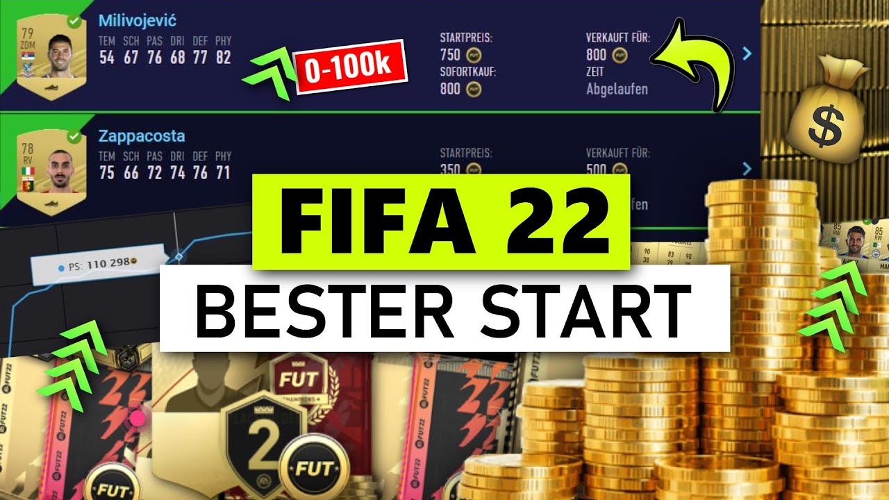 FIFA 22 DER PERFEKTE START in die WEB APP! 💰 (Trading Tipps) | Teil 1