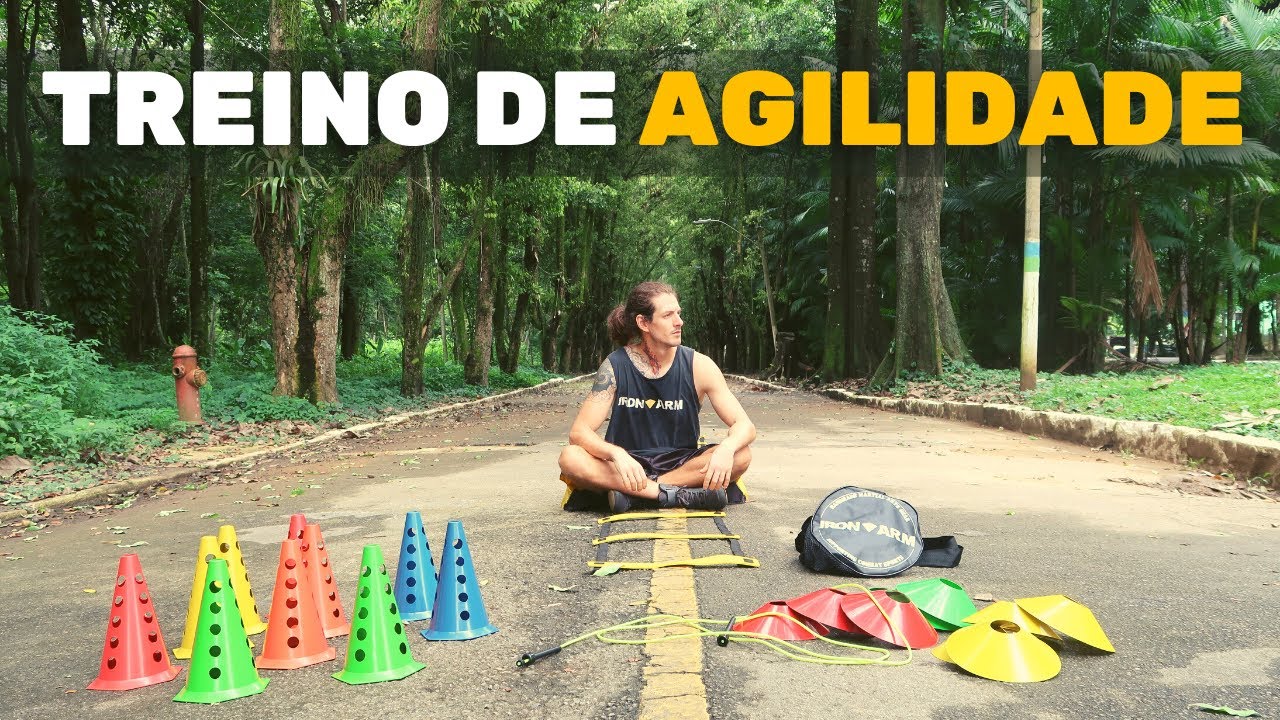 EXERCÍCIO DE AGILIDADE PARA LUTADORES