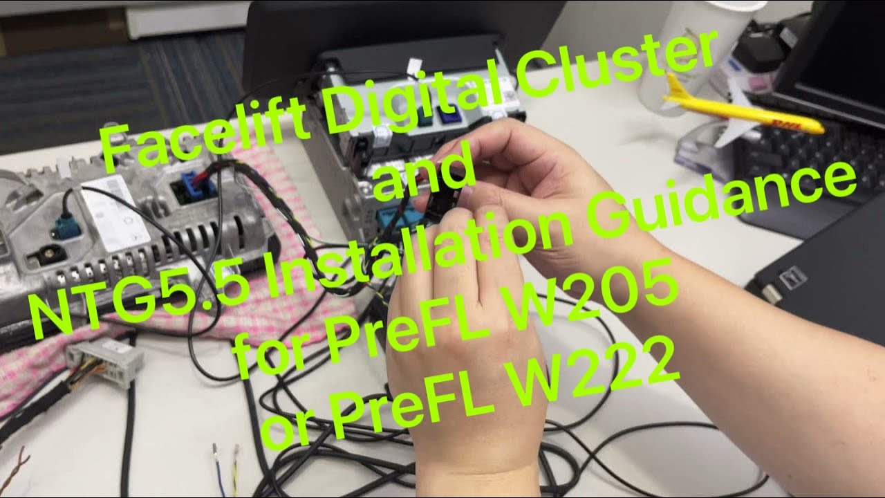 Facelift Digital Cluster and NTG5.5 Installation Guidance for PreFL W205 or PreFL W222