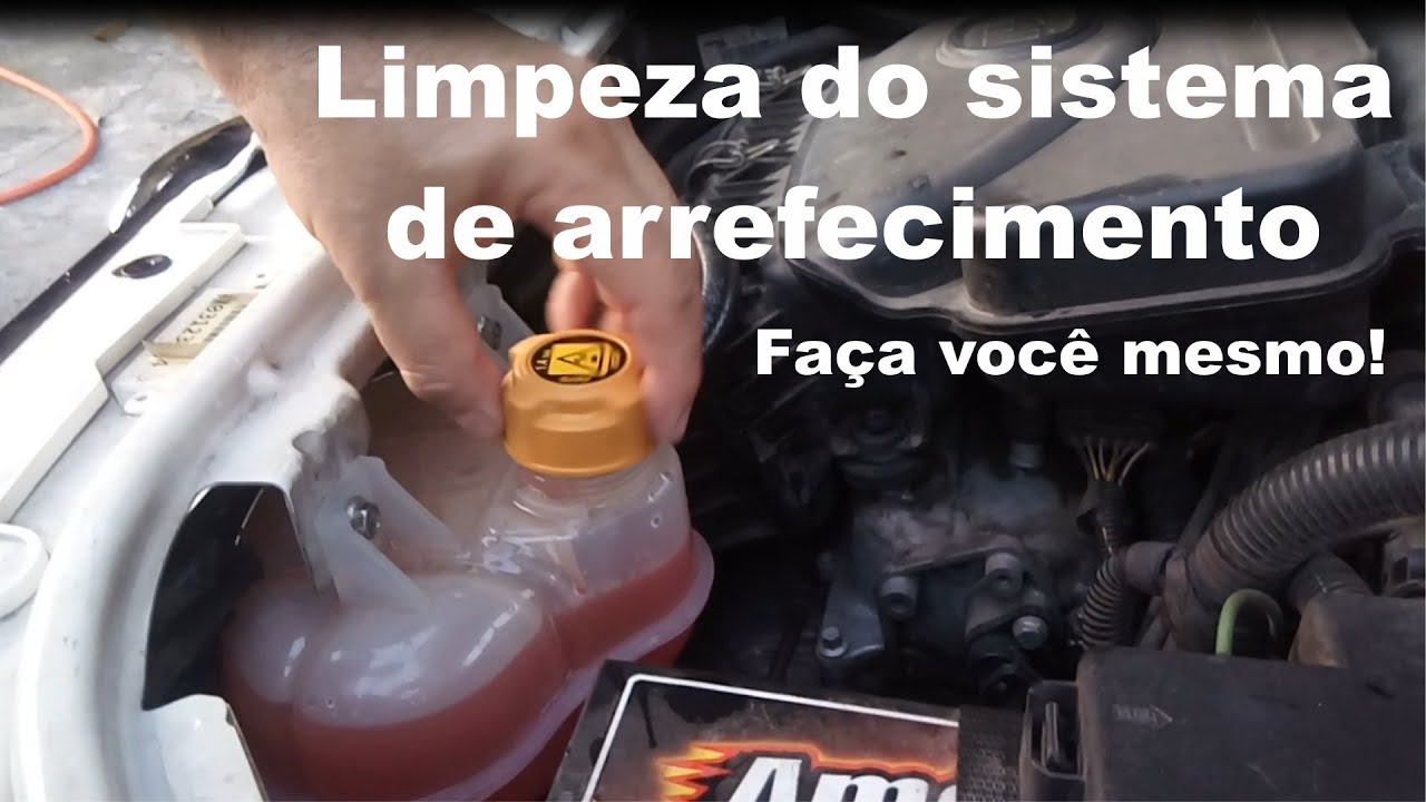 Limpeza detalhada do sistema de arrefecimento, trocando líquido do radiador Fiat uno 1.4