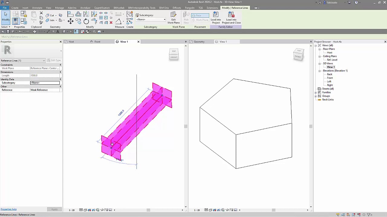 Revit MEP - Tilt family