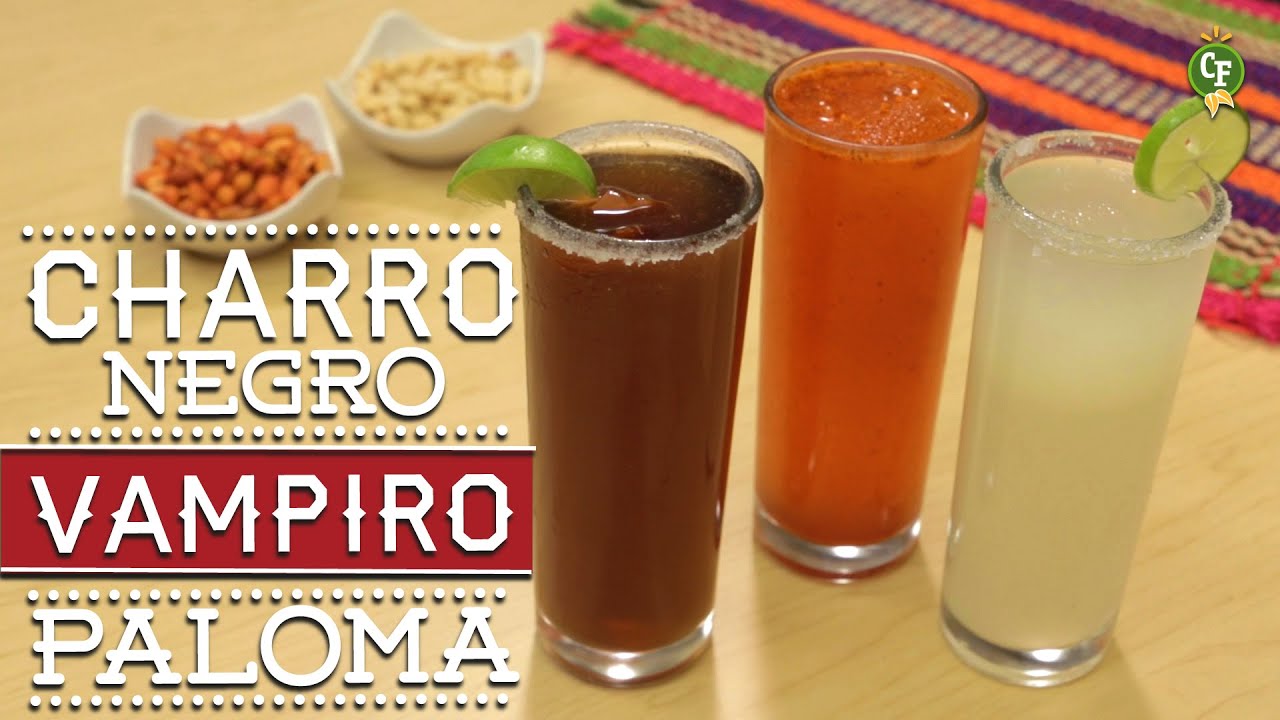 ¿Cómo preparar Charro Negro, Vampiro y Paloma? - Cocina Fresca