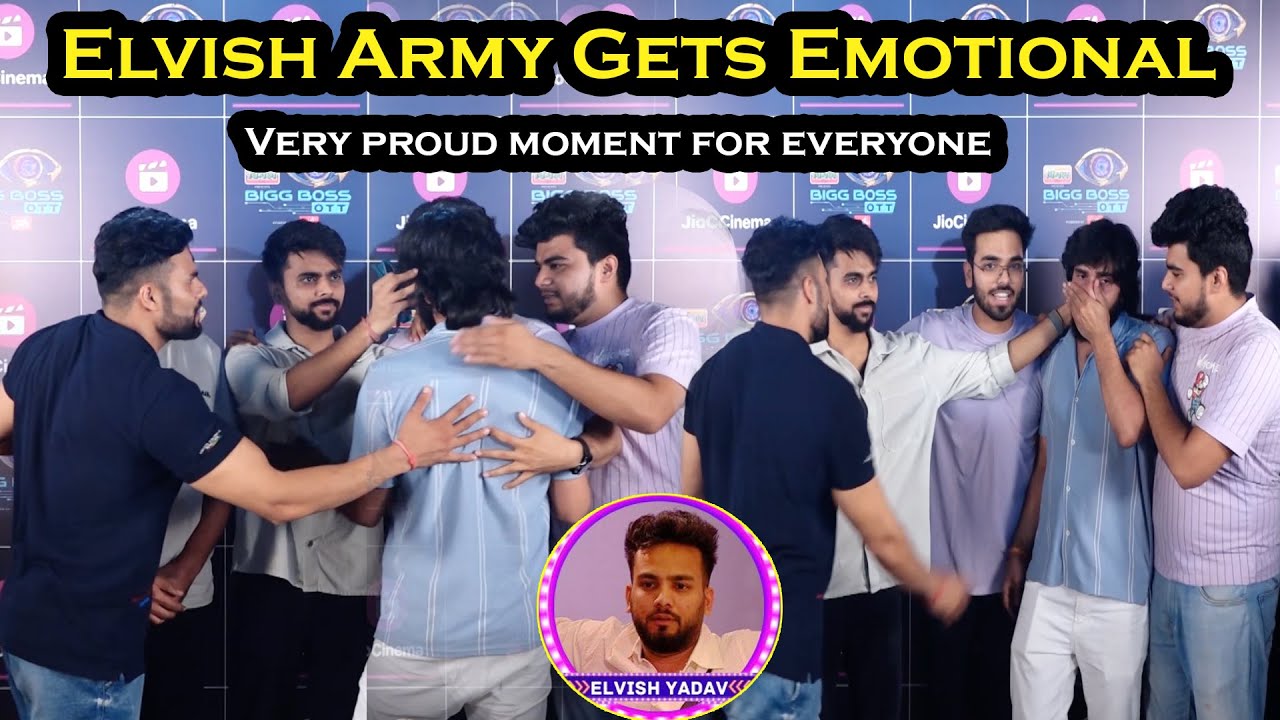 Elvish Army Gets Emotional, Pure Friends Vinay Yadav, Kataria Start Crying in Front of Media