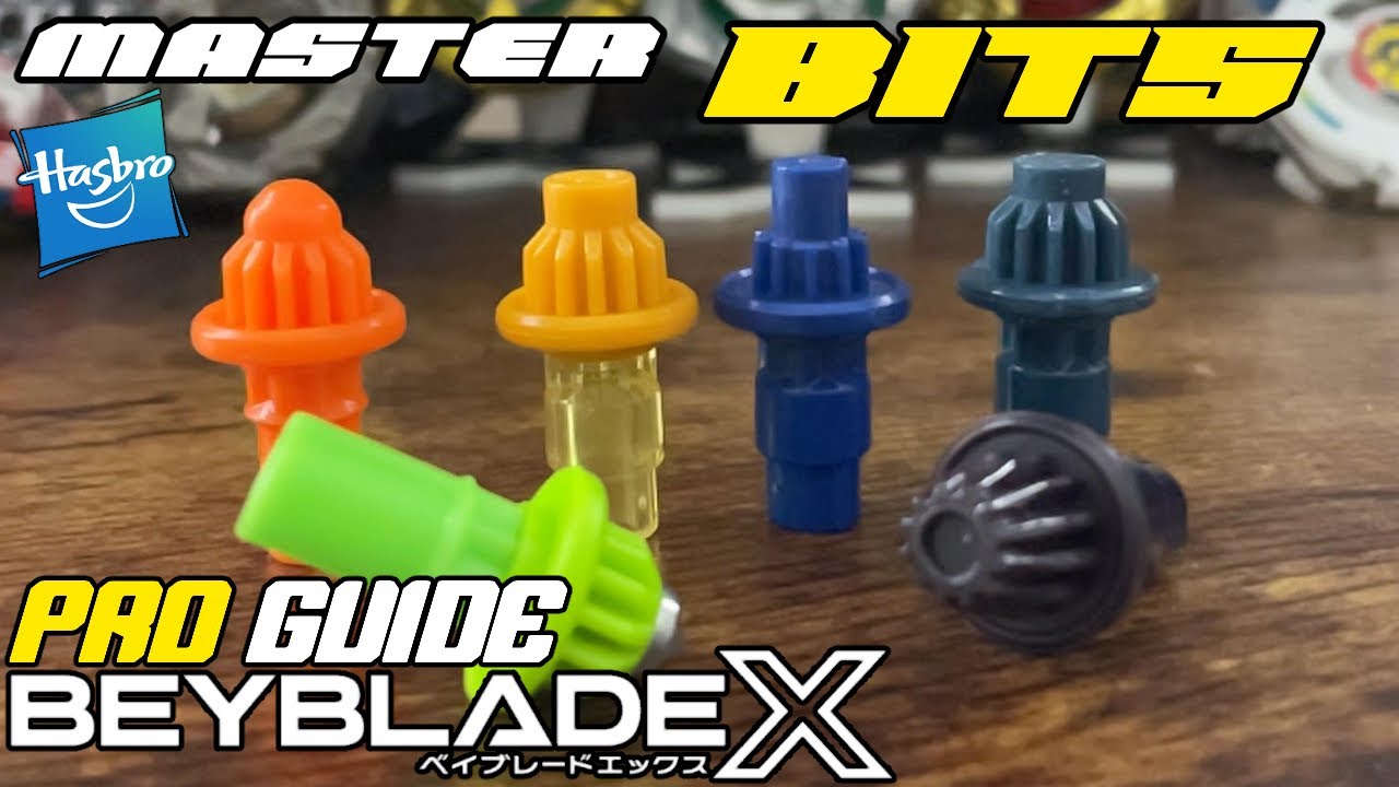 UNDERSTANDING BITS IN BEYBLADE X HASBRO