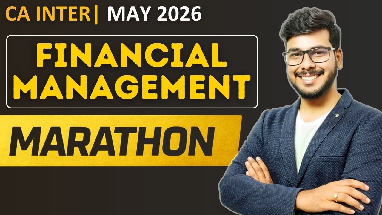FM Marathon | FM Revision | Financial Management