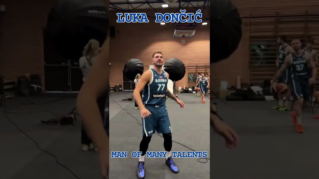 Luka Doncic Shows Off UNREAL Talent Outside Basketball! | Man of Many Talents ⚽🔥