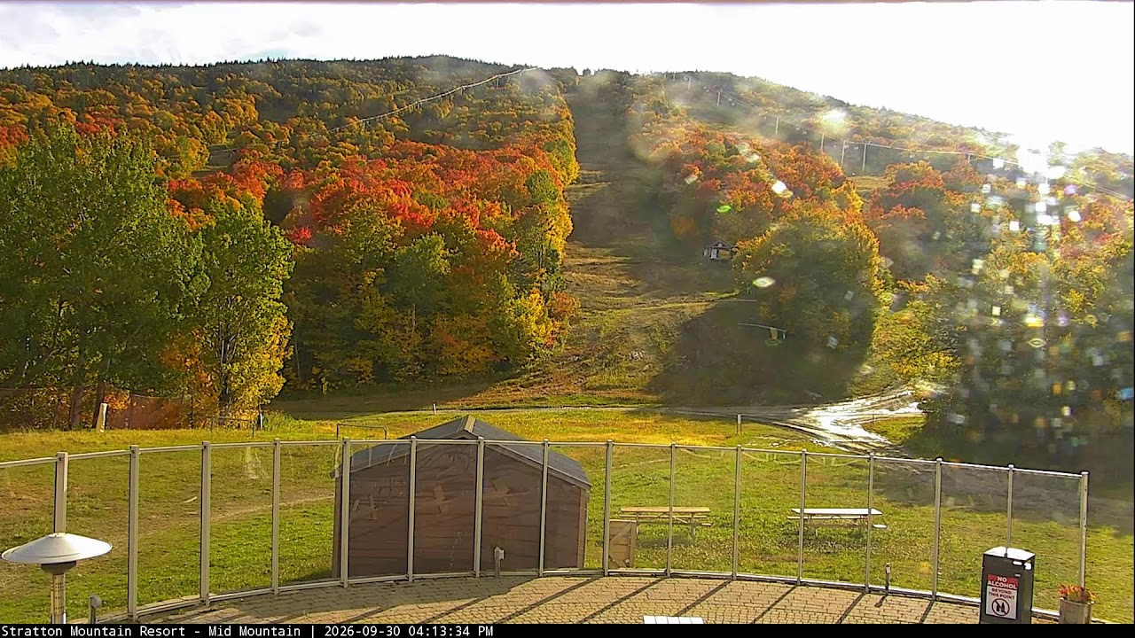 Mid Mountain Cam at Stratton Mountain Resort