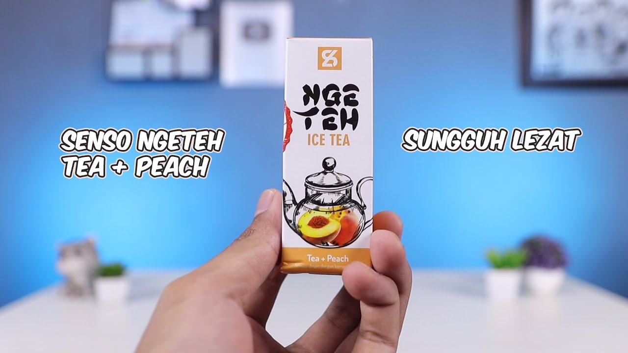 Review Senso Ngeteh Tea+Peach!! Rasanya Unik!