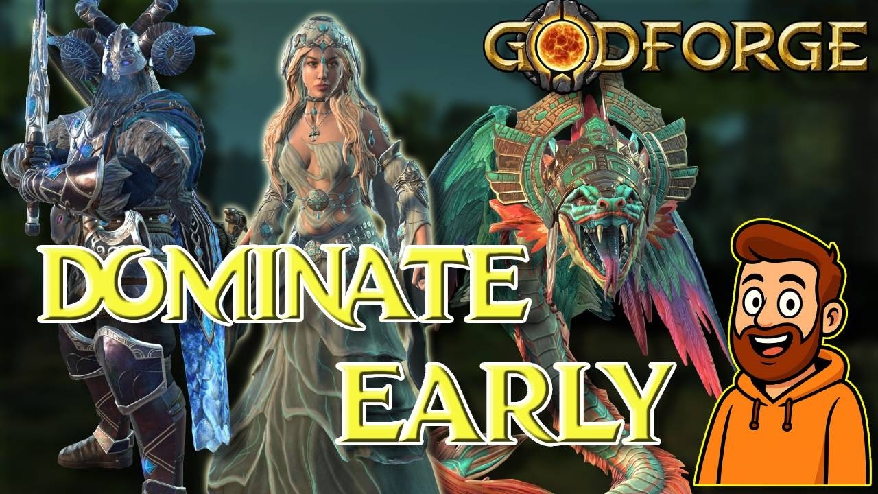 Godforge Gameplay - 3 Early Game Team Builds (Realistic)