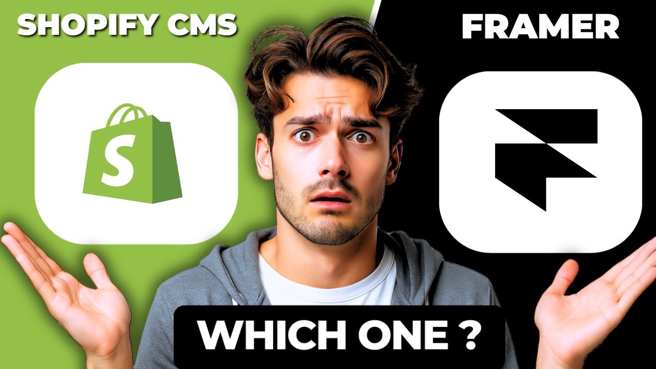 Shopify vs Framer CMS Comparison | Which Is Best for Your Website?
