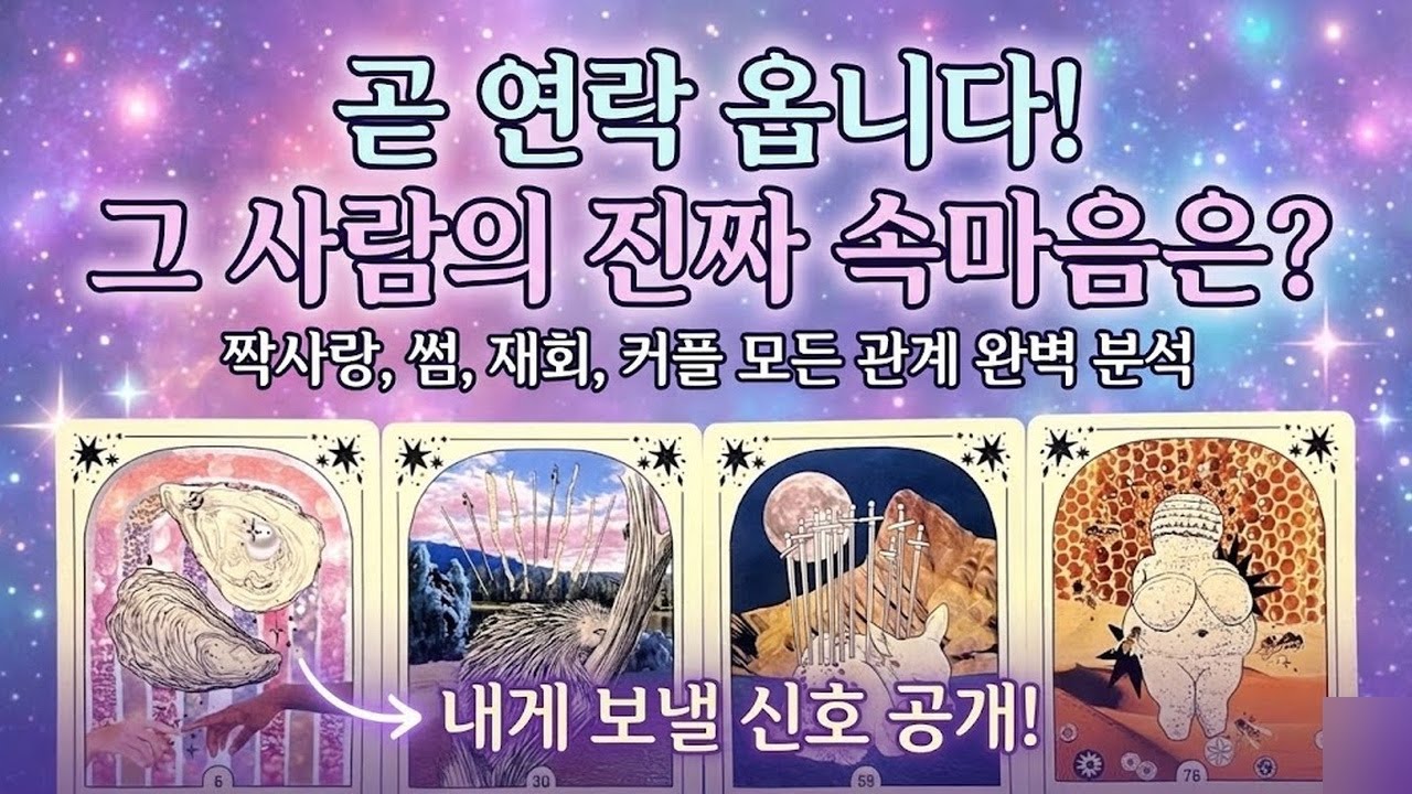 132. [타로 속마음] 그 사람이 곧 당신에게 보낼 신호와 결정적 행동