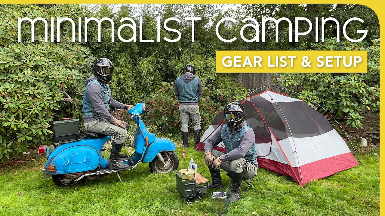 How To Camp Minimally | Gear List and Setup