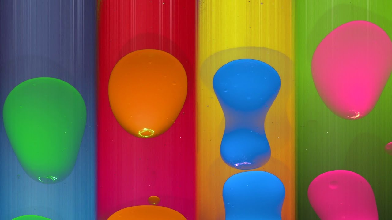 Pop Art Lava Lamp with Relax Background Music