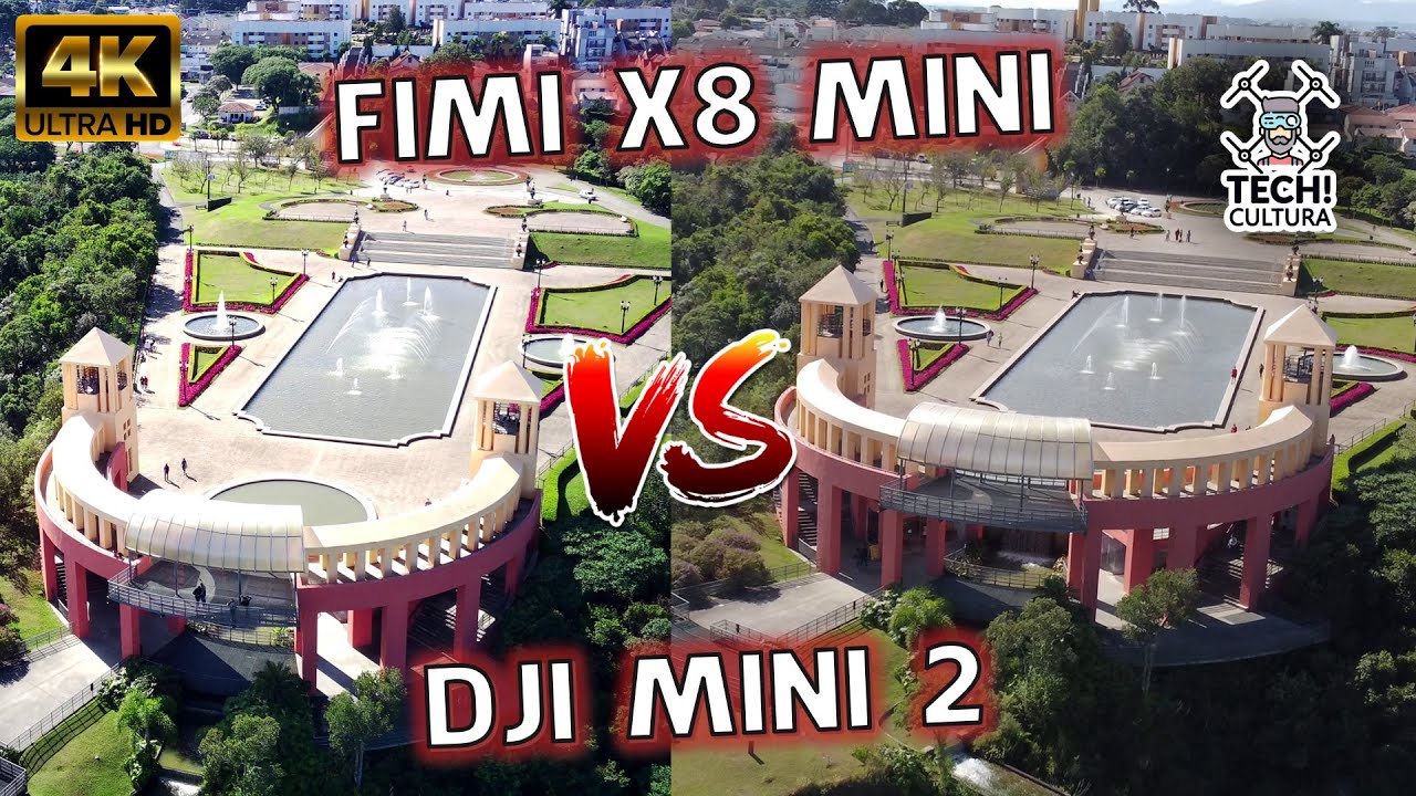 Fimi X8 Mini vs DJI Mini 2 - Comparativo de Qualidade de Imagens