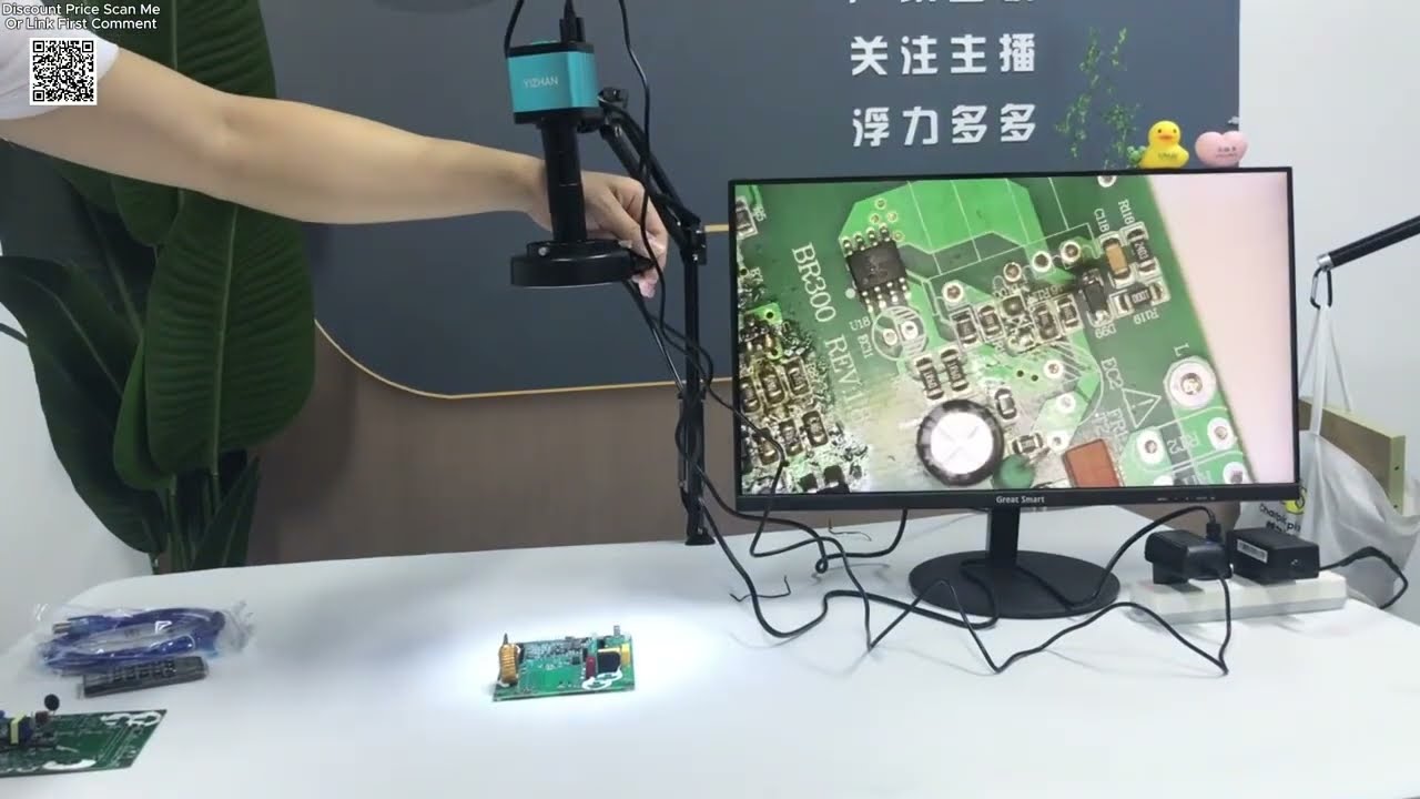 YIZHAN HDMI USB Soldering Microscope Pro Camera for Electronics Review Aliexpress
