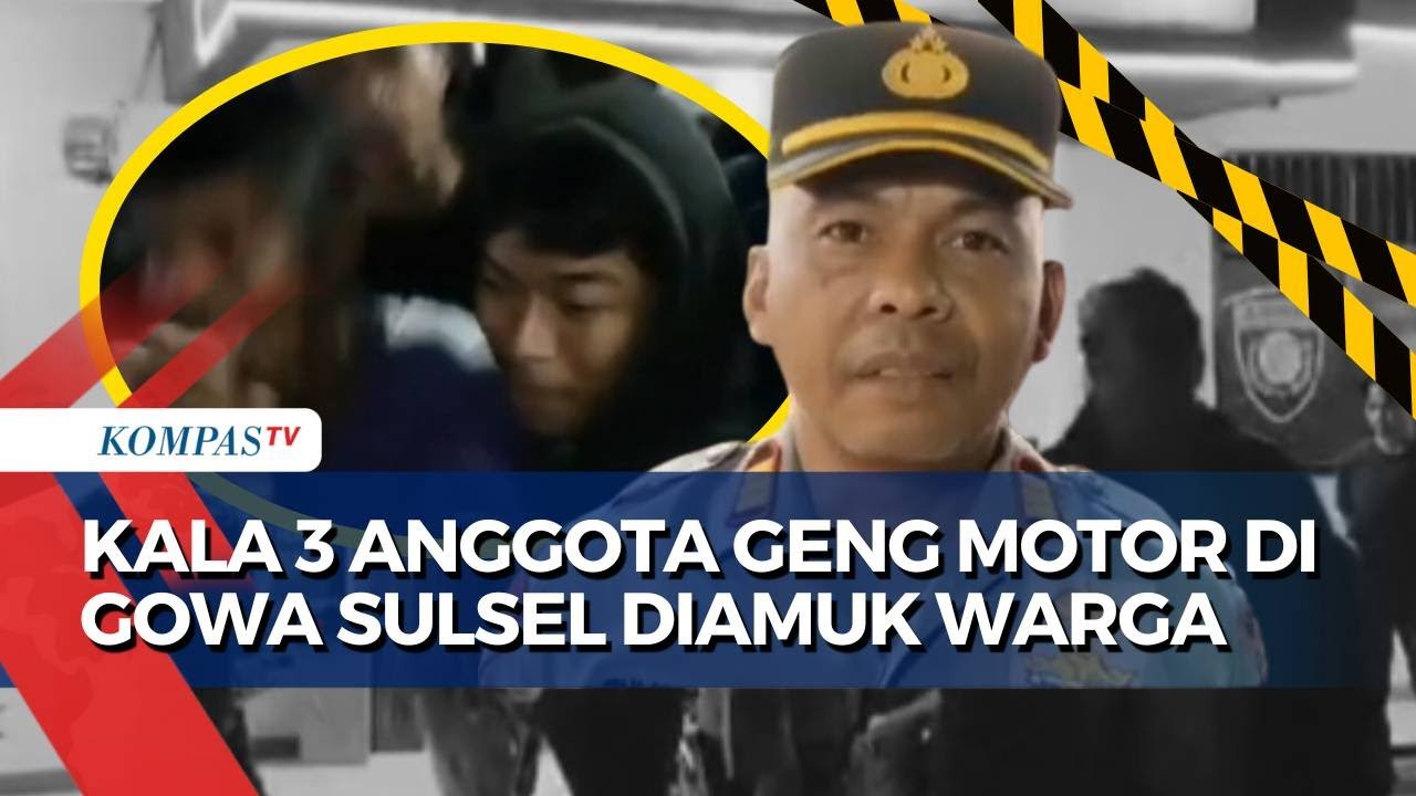 Ricuh! 3 Anggota Geng Motor di Sulawesi Selatan Diamuk Warga, Ini Penyebabnya