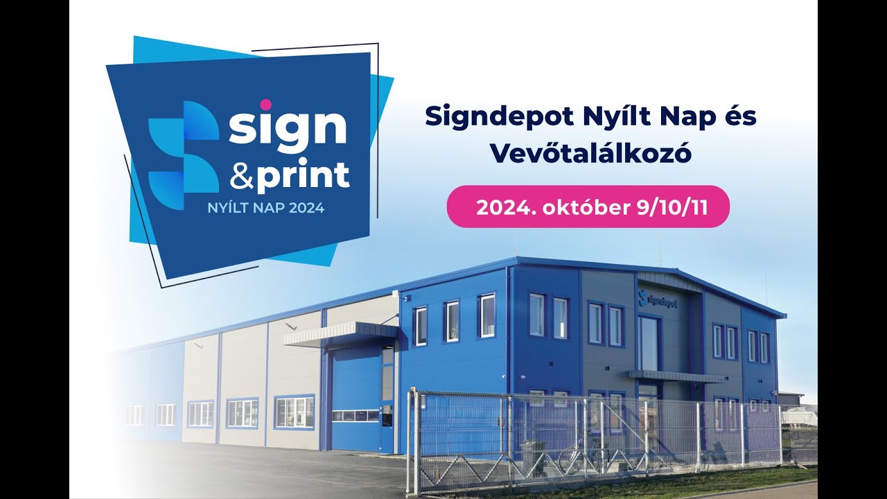 Sign and Print ny&iacute;lt nap &ndash; A legjobb pillanatok &ouml;sszefoglal&oacute;ja