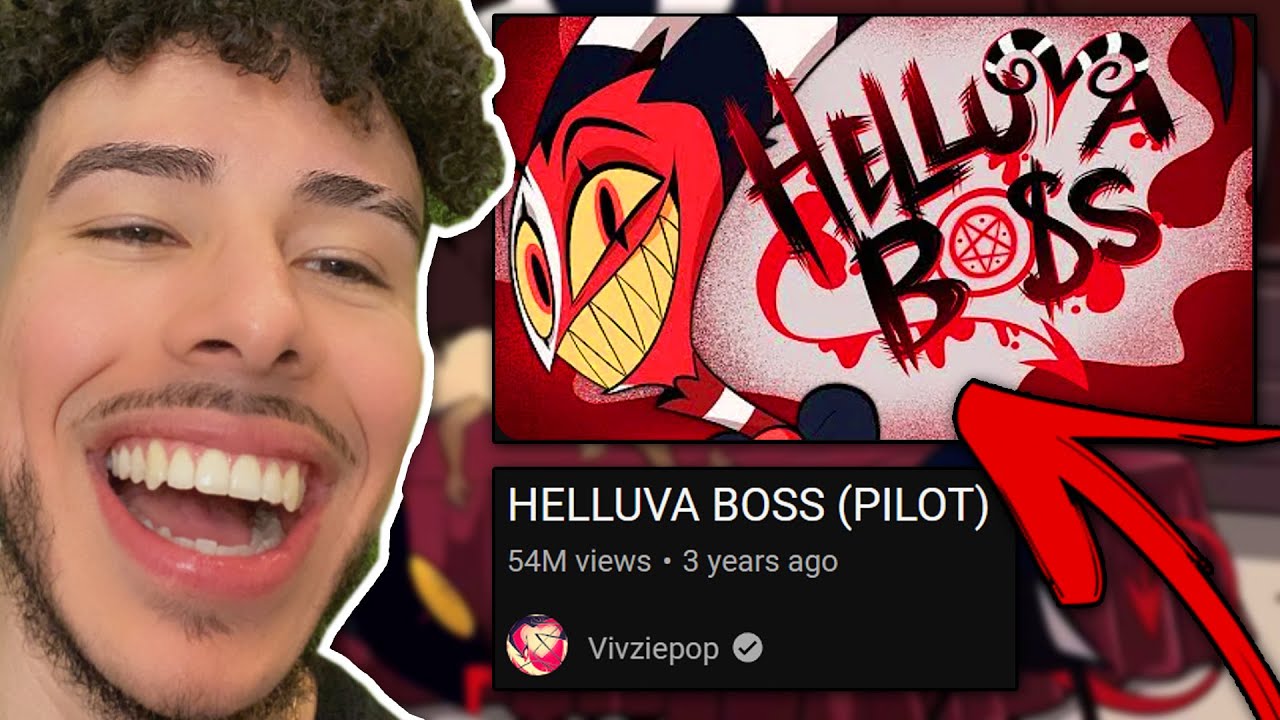 MY FIRST TIME WATCHING HELLUVA BOSS!🤣💀 PILOT EPISODE REACTION!