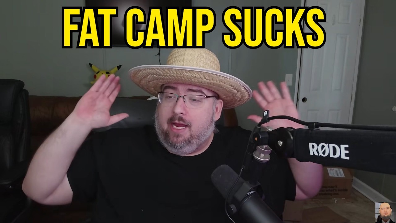 WingsOfRedemption explains why he doesn't like Fat camp | Takes a reaction time test