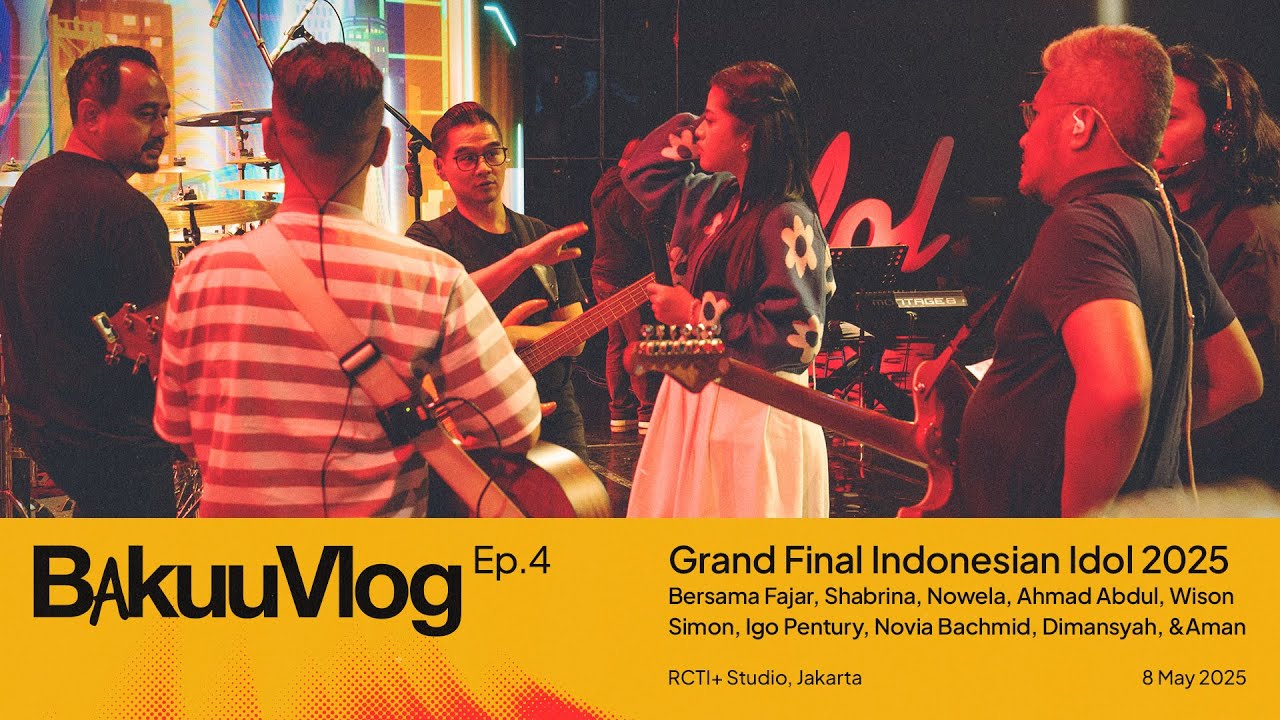 BakuuVlog #4 | Grand Final Indonesian Idol The Bakuucakar - Part 3
