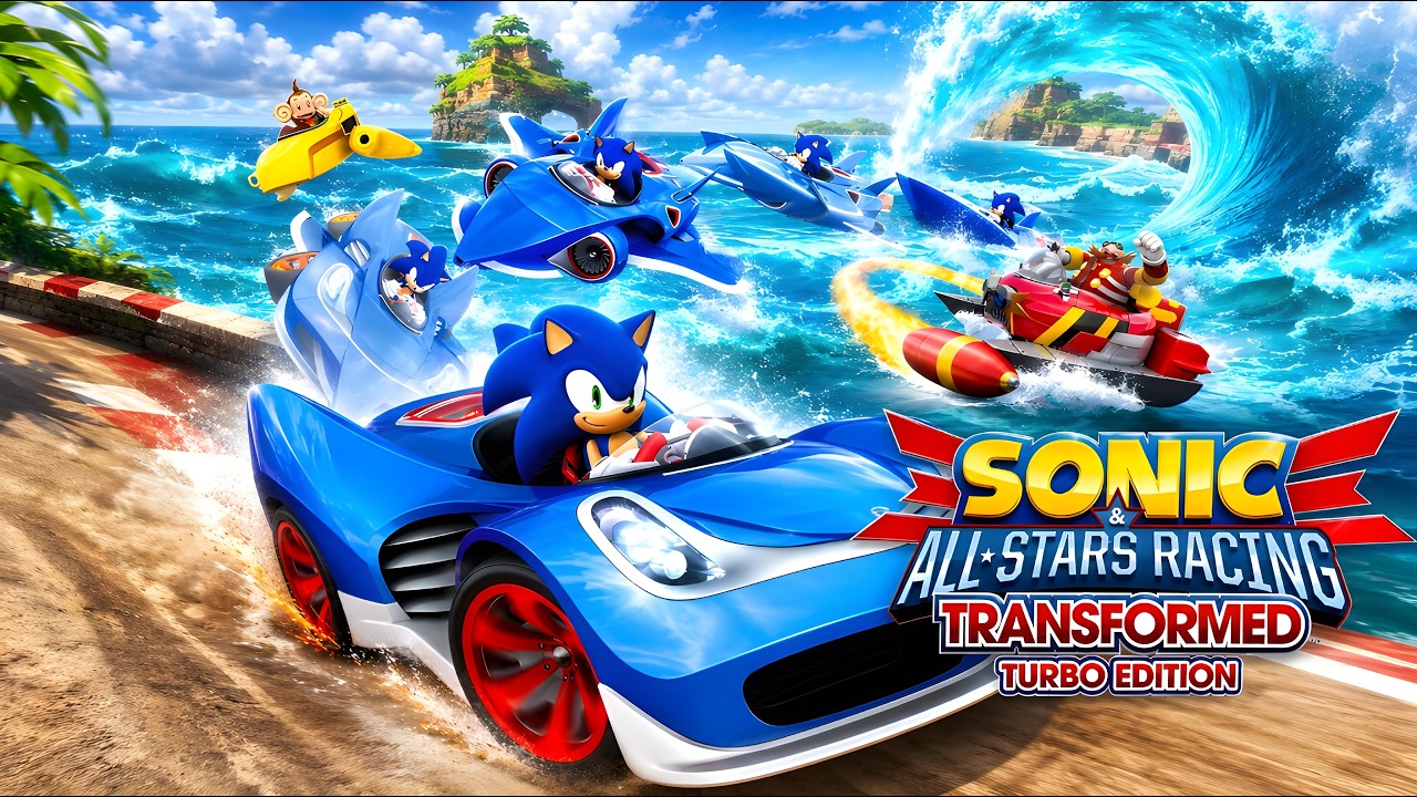 Nintendo Wii U: Sonic & All-Stars Racing Transformed: 2012 - ROGUE Cup S Class