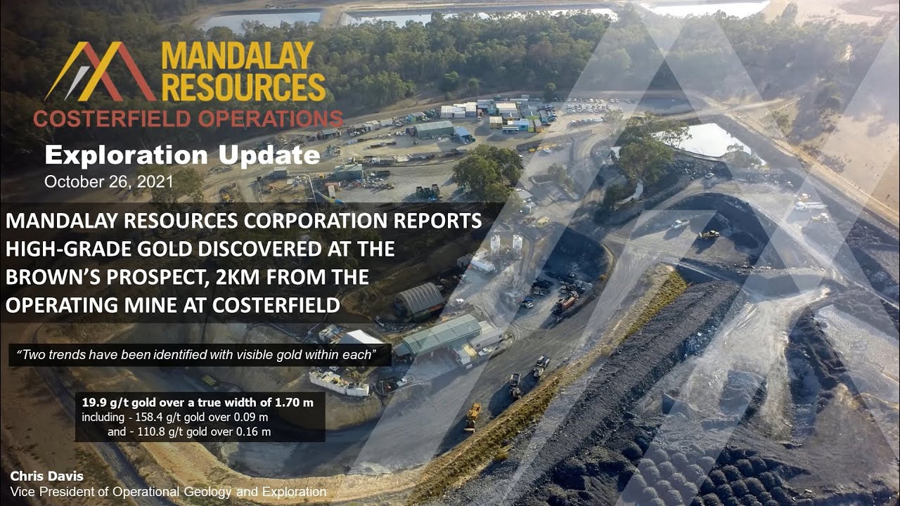 High-Grade Gold Discovered at the Brown’s Prospect