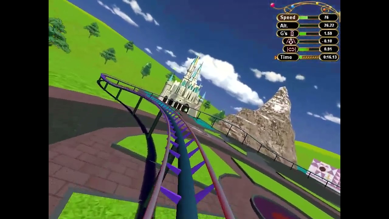 Ultimate Ride Disney Coaster: Imagineer Mode: Main Street