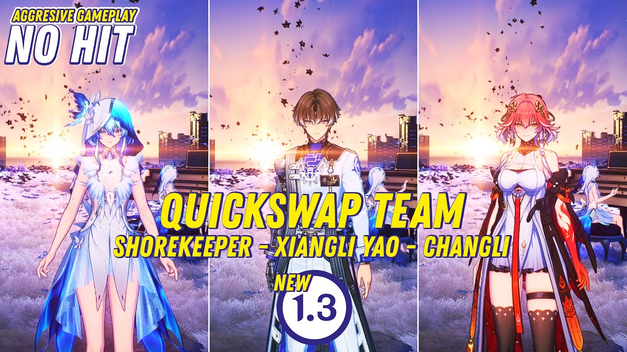 Shorekeeper Quickswap Team | Tower of Adversity 1.3 - Wuthering Waves