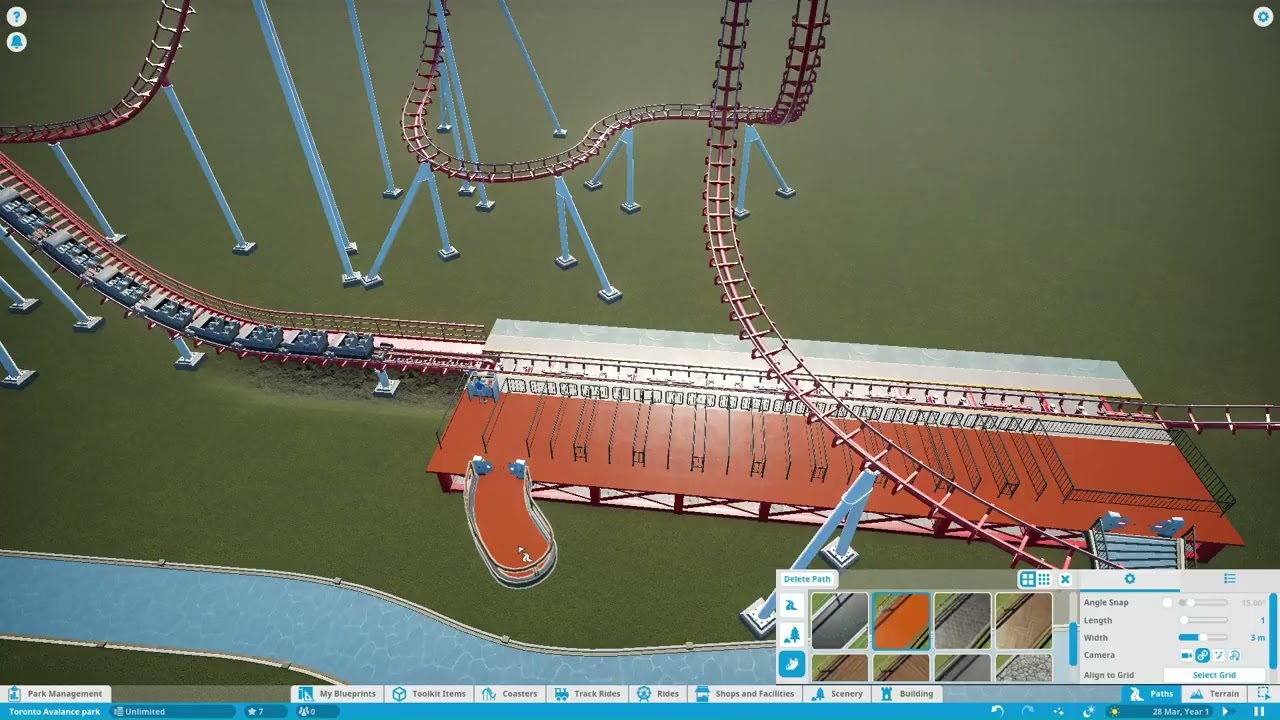 Scary Planet Coaster ride part 1