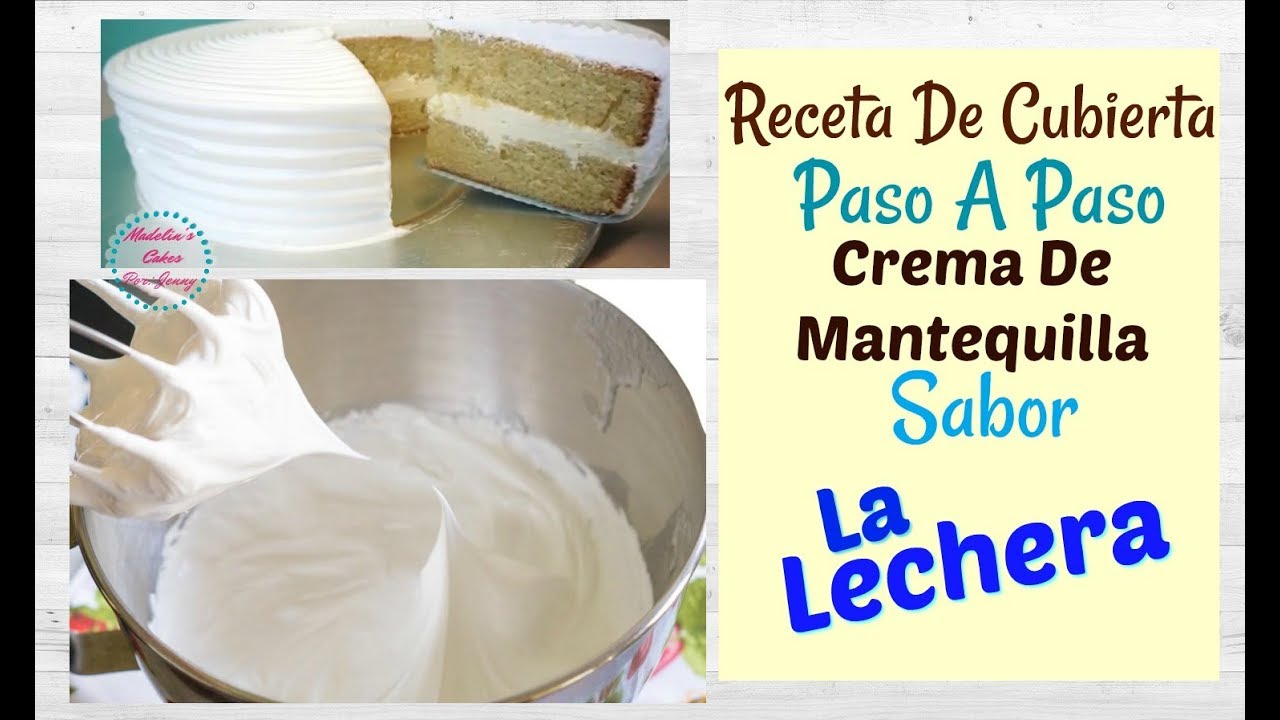 Crema De mantequilla Con Lechera Suavecita y Muy Rica😋🤩