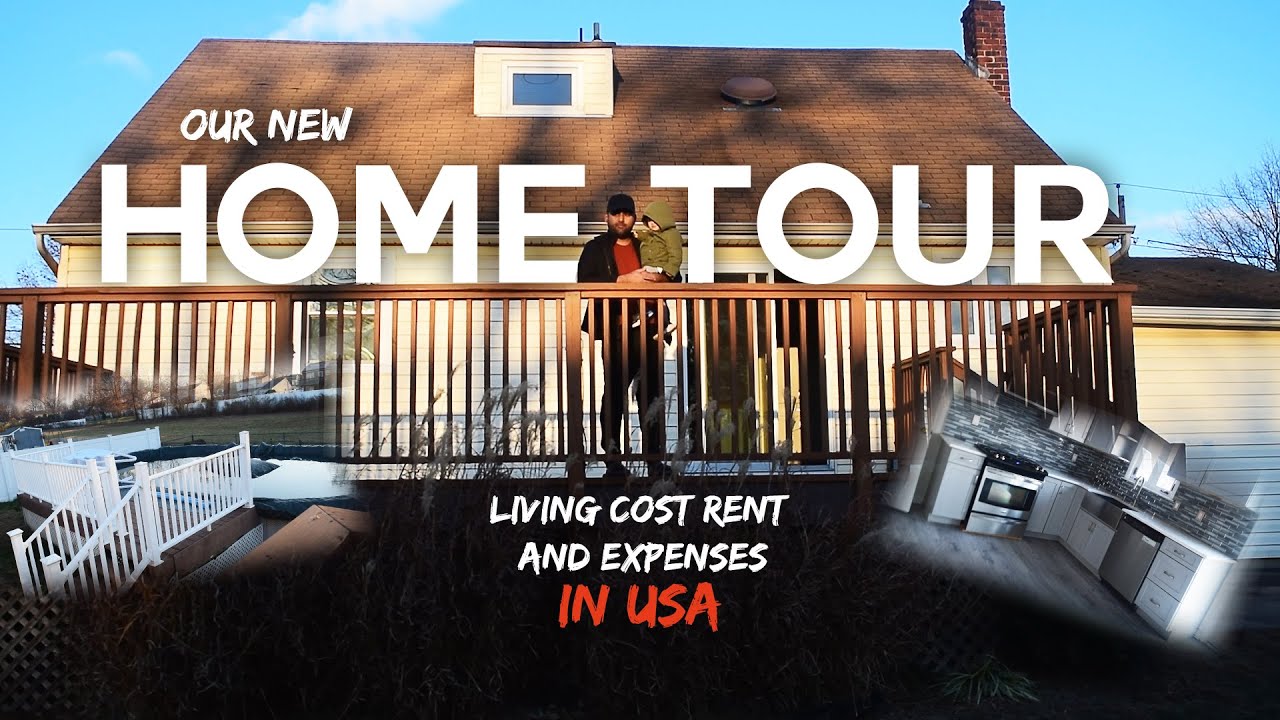 Our New Home Tour Living Cost Rent and Expenses in USA