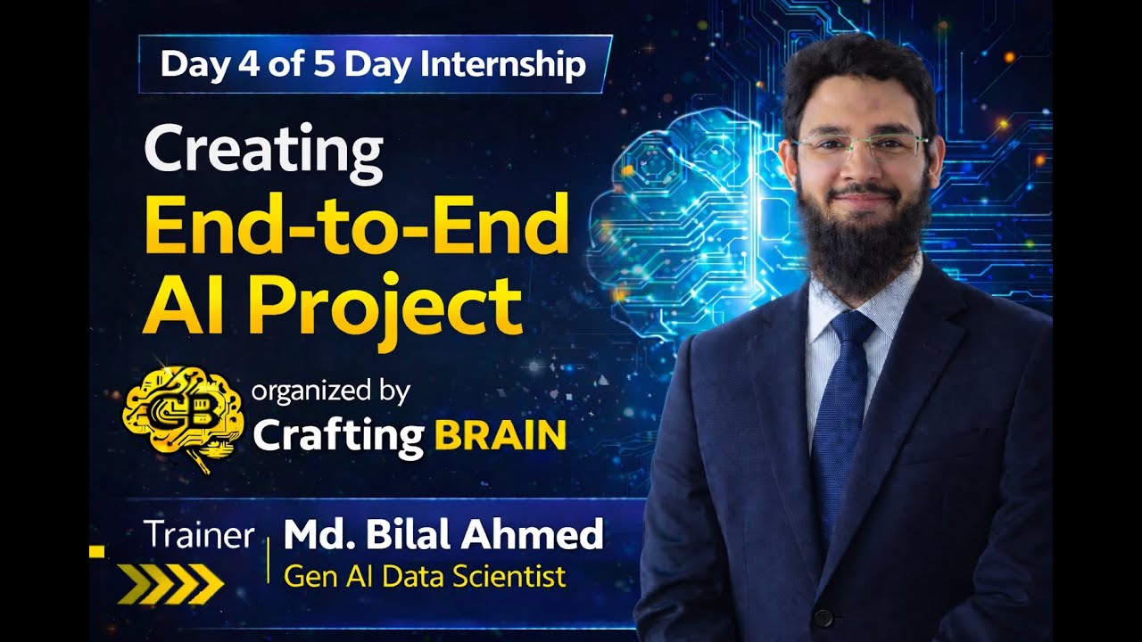 Day 4: End-to-End AI Project DeploymentFrom Trained Model to Real-World Application