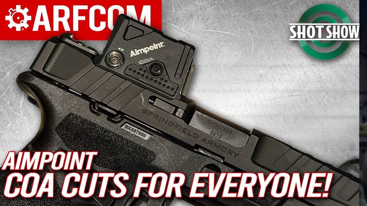 Контракт Aimpoint на сертификат подлинности с Glock завершен! | Выставка SHOT Show 2026