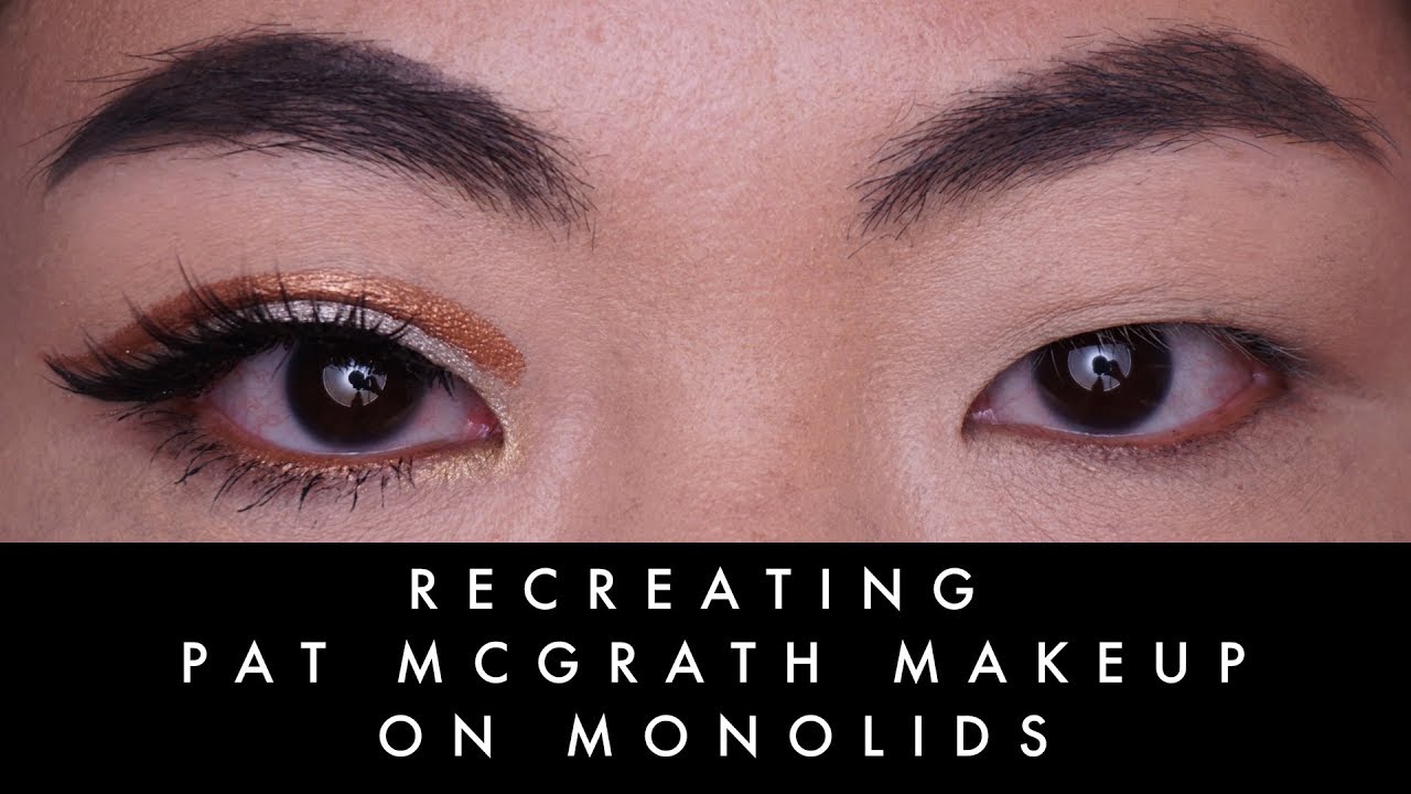 RECREATING PAT MCGRATH MAKEUP ON ASIAN MONOLID EYES I Futilities And More