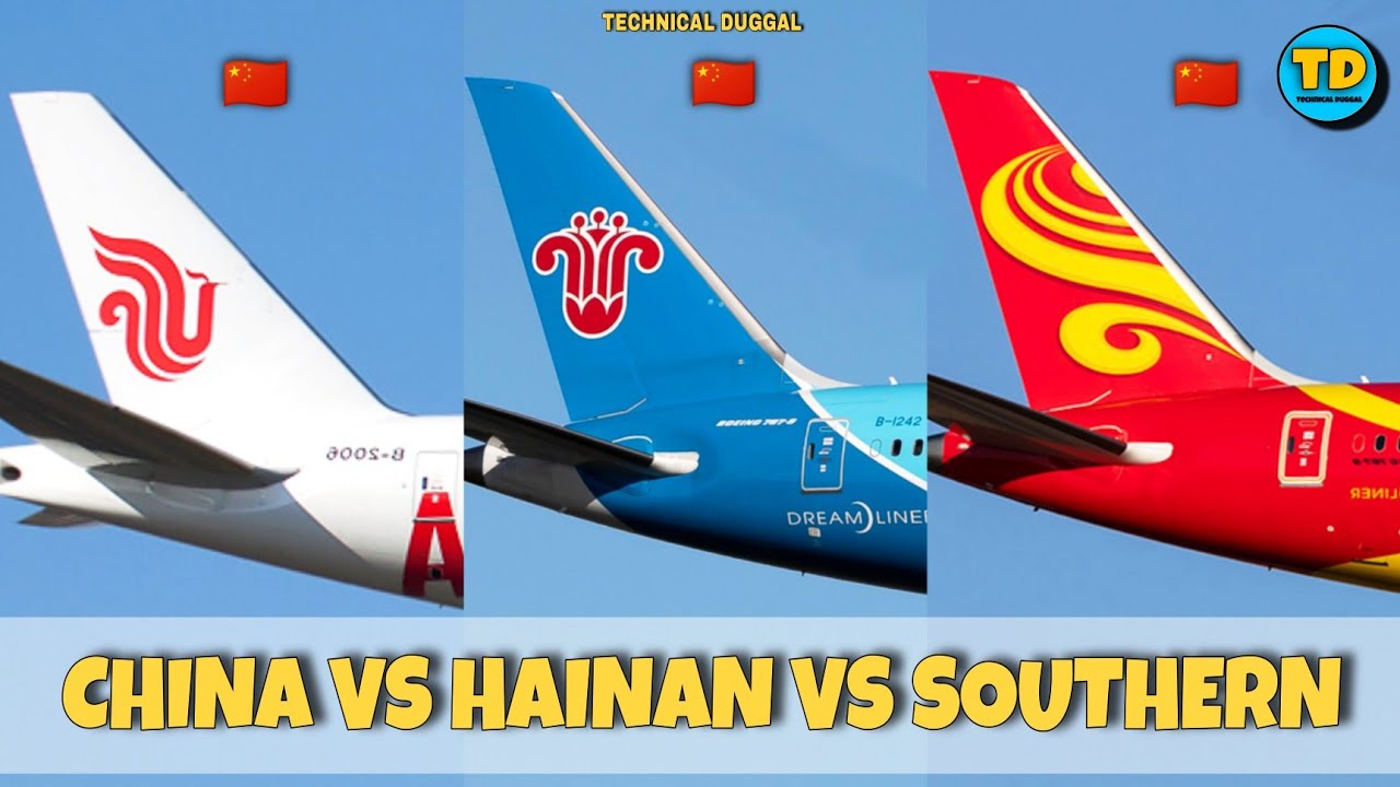 Air China Vs Hainan Airlines Vs China Southern Airlines Comparison 2021!